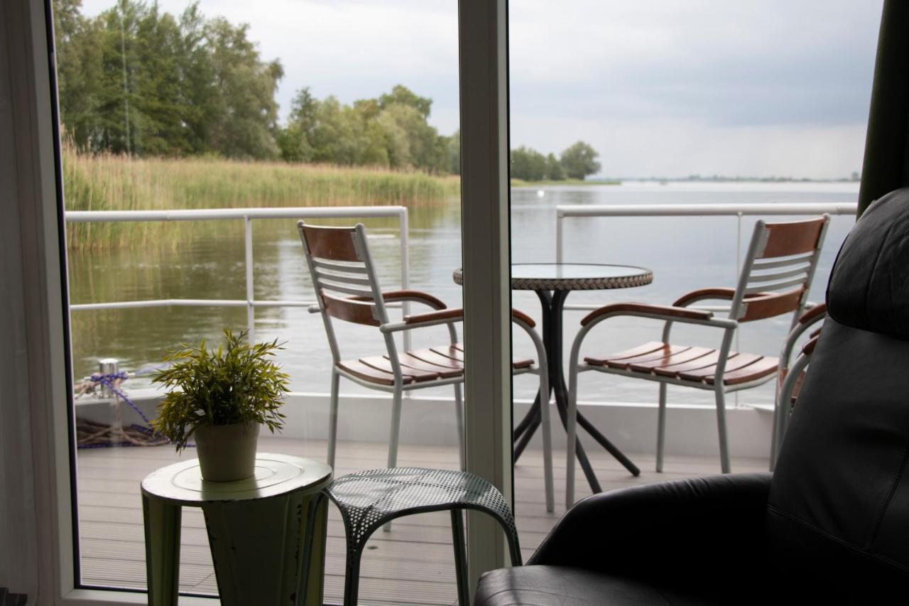 Houseboat Uitzicht Over Veluwemeer, Natuurlokatie, Prachtige Vergezichten Biddinghuizen Dış mekan fotoğraf