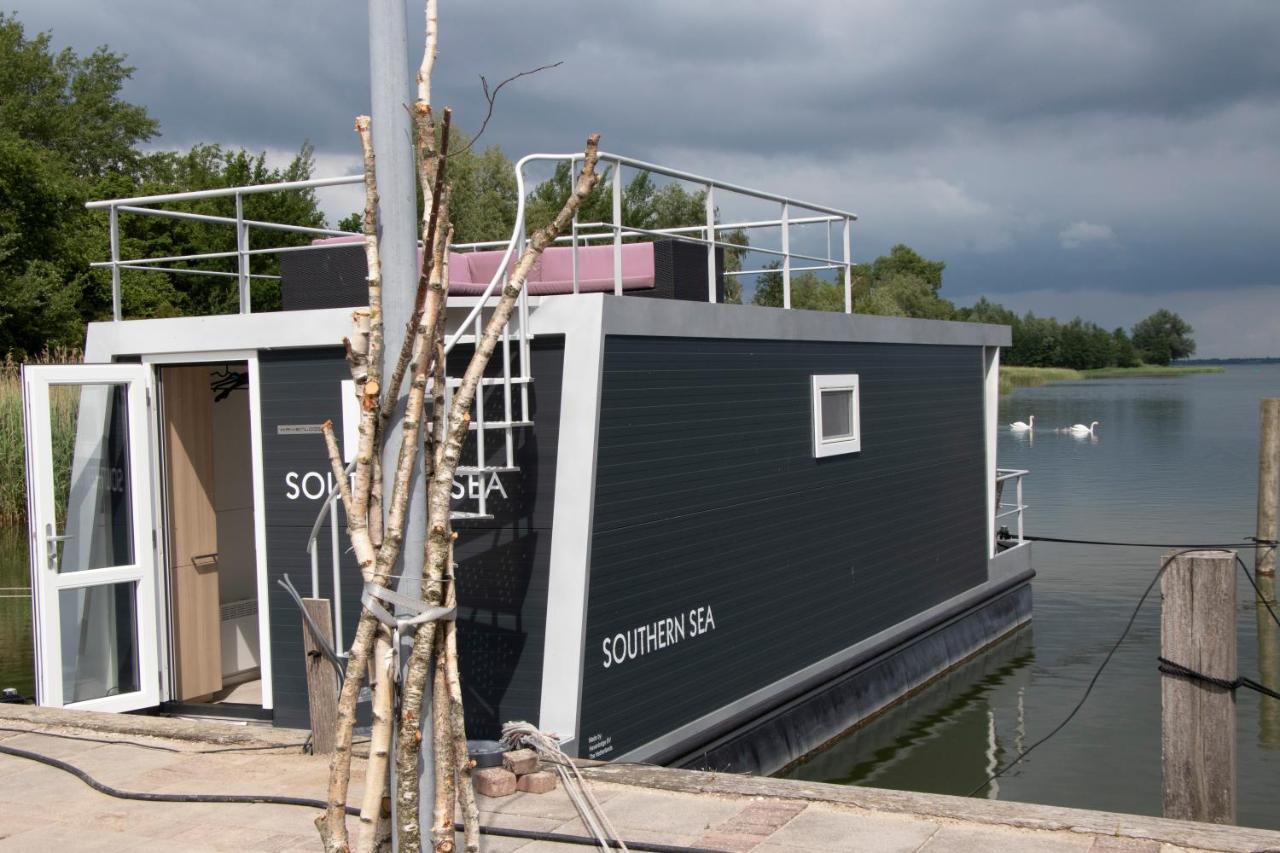 Houseboat Uitzicht Over Veluwemeer, Natuurlokatie, Prachtige Vergezichten Biddinghuizen Dış mekan fotoğraf