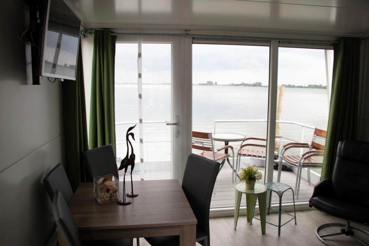 Houseboat Uitzicht Over Veluwemeer, Natuurlokatie, Prachtige Vergezichten Biddinghuizen Dış mekan fotoğraf