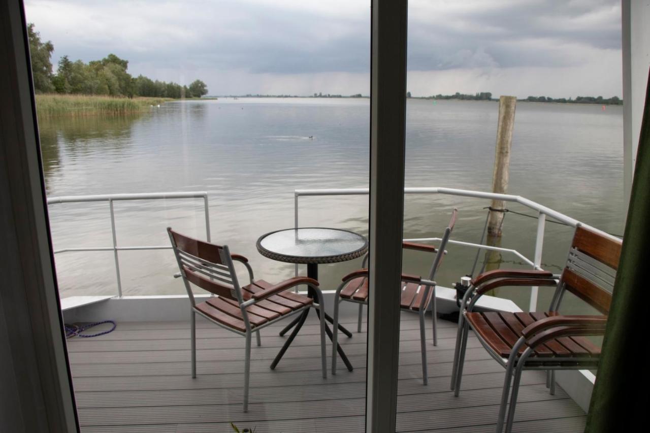 Houseboat Uitzicht Over Veluwemeer, Natuurlokatie, Prachtige Vergezichten Biddinghuizen Dış mekan fotoğraf