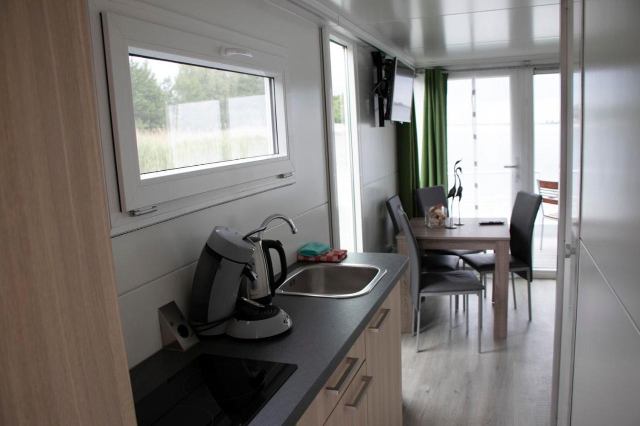 Houseboat Uitzicht Over Veluwemeer, Natuurlokatie, Prachtige Vergezichten Biddinghuizen Dış mekan fotoğraf