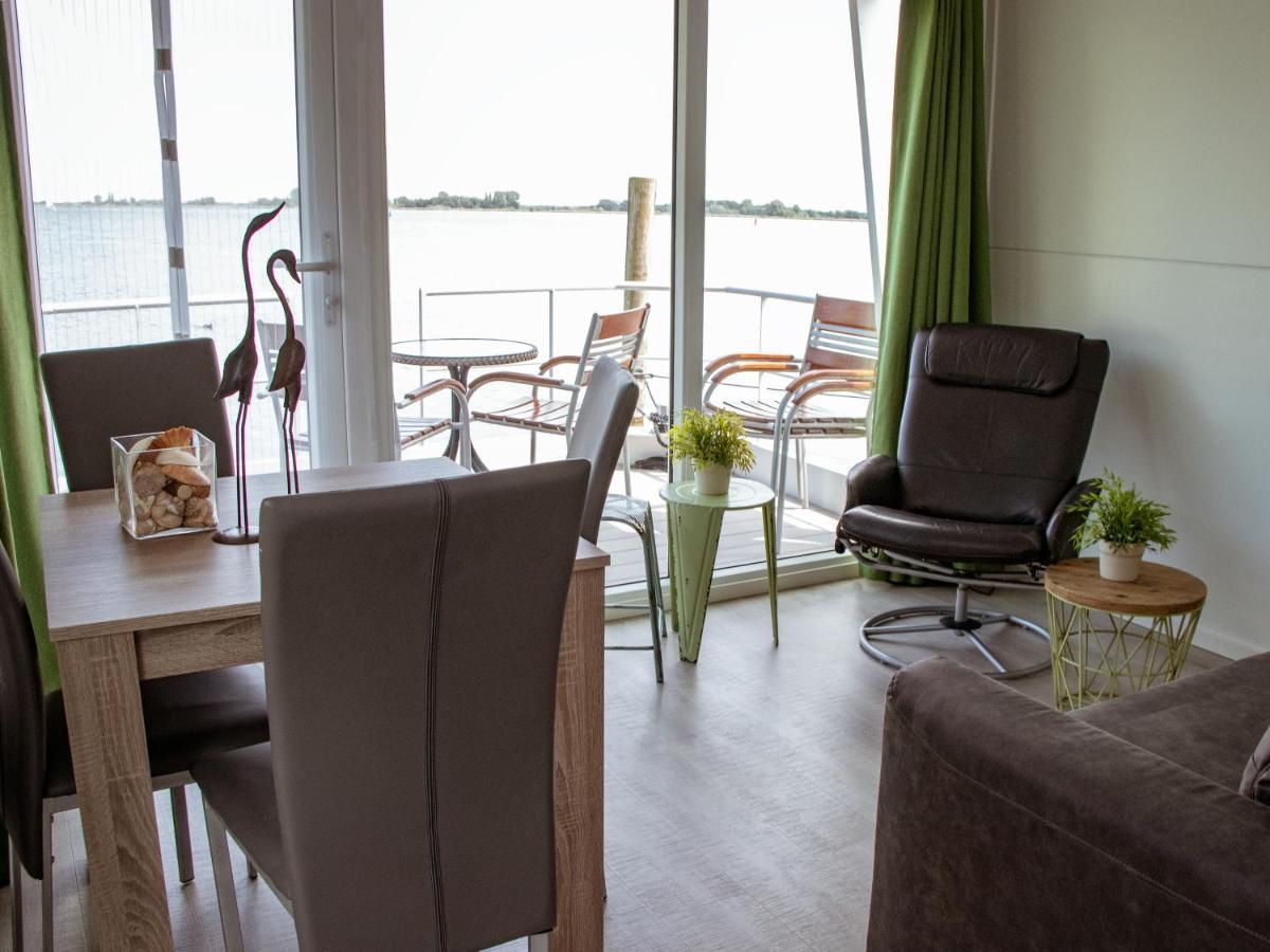 Houseboat Uitzicht Over Veluwemeer, Natuurlokatie, Prachtige Vergezichten Biddinghuizen Dış mekan fotoğraf
