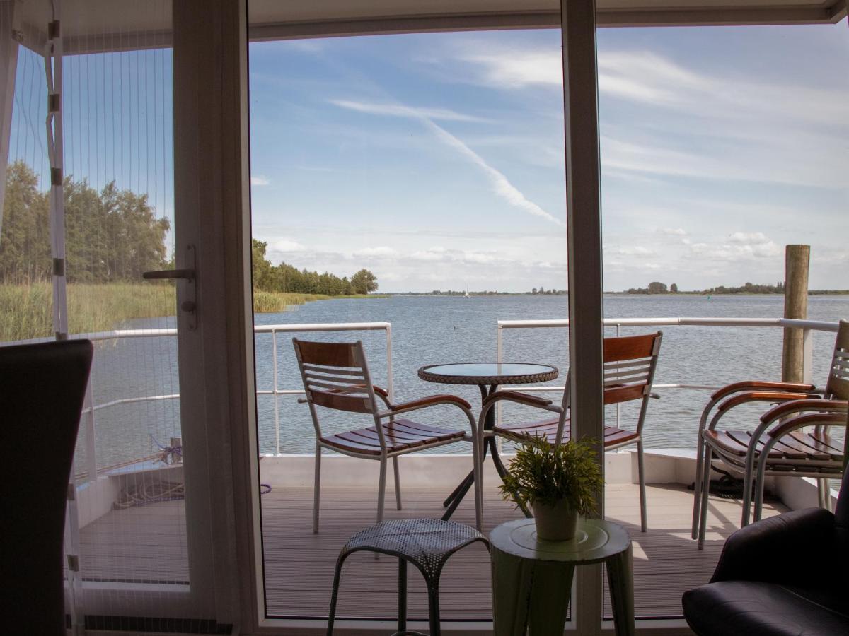 Houseboat Uitzicht Over Veluwemeer, Natuurlokatie, Prachtige Vergezichten Biddinghuizen Dış mekan fotoğraf
