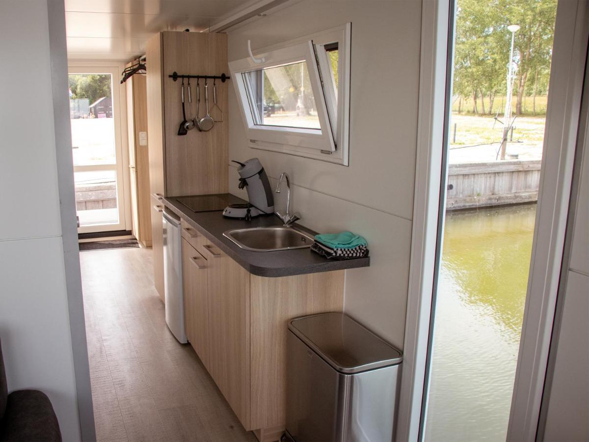 Houseboat Uitzicht Over Veluwemeer, Natuurlokatie, Prachtige Vergezichten Biddinghuizen Dış mekan fotoğraf