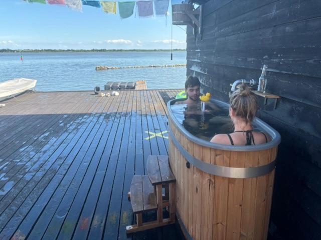 Houseboat Uitzicht Over Veluwemeer, Natuurlokatie, Prachtige Vergezichten Biddinghuizen Dış mekan fotoğraf